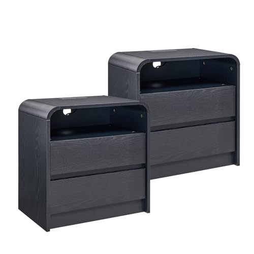Modern Nightstand Set of 2