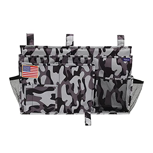 Bedside Caddy Hanging Organizer Bedside Storage Bag for Bunk and Hospital Beds