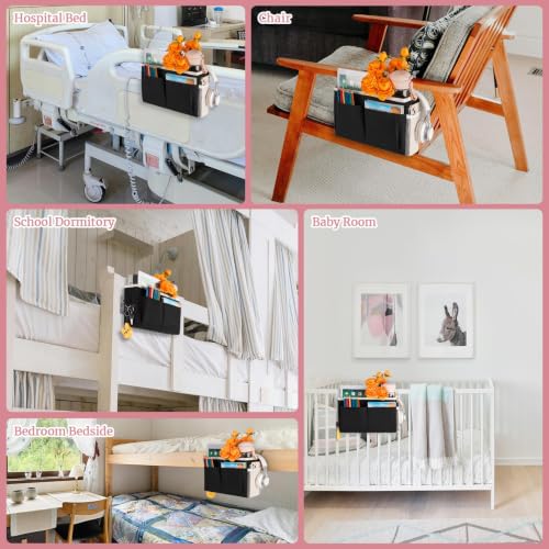 Bedside Hanging Storage Basket Headboards Bunk Beds Dorm Rooms Organizer Caddy for Storage