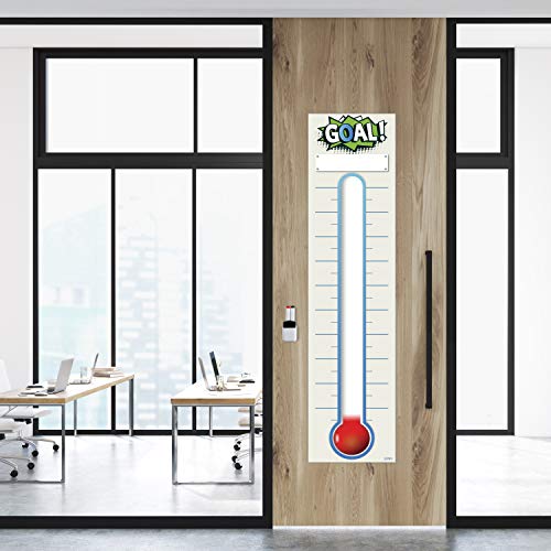 Fundraising Thermometer Chart Goal Tracker