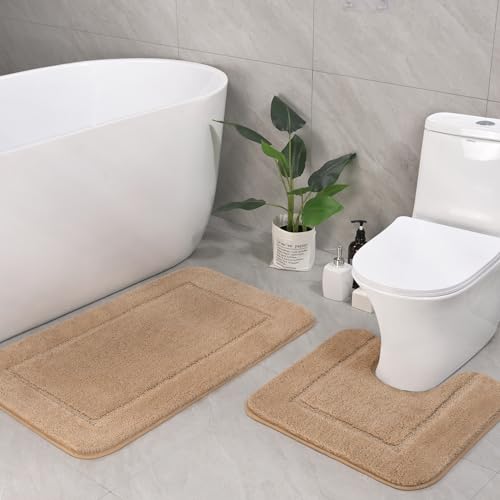 Bathroom Rug Set 2 Piece