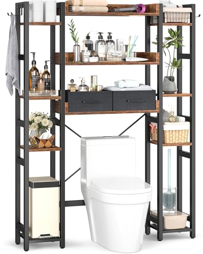 Over The Toilet Storage with 2 Drawers