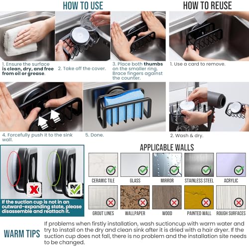 Sponge Holder Sink Storage