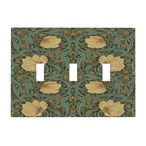 Vintage Colorful Flower Oil Painting Style