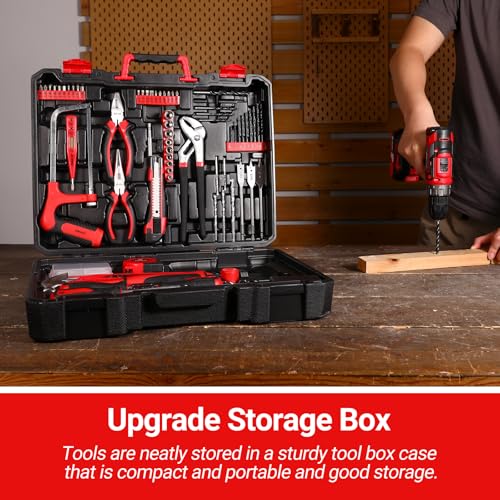 20V Power Drill Tool Set with Battery Electric Drill Driver
