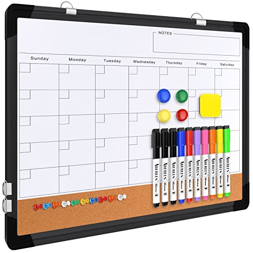 Monthly Calendar Whiteboard for Wall