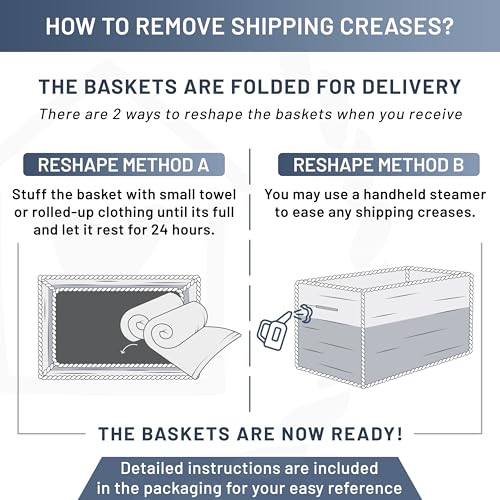 Shelf Rectangle 11.8" and 13.5" Baskets 3