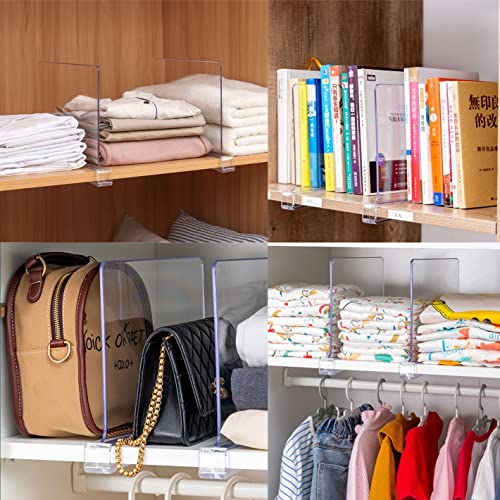 Shelf Dividers Purse Organizer for Closet