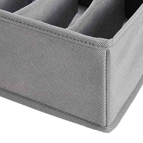 Grey Dresser Drawer Storage Organizer for Undergarments