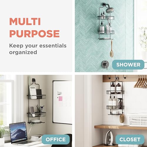 Rustproof Shower Caddy Hanging Bathroom Organizer
