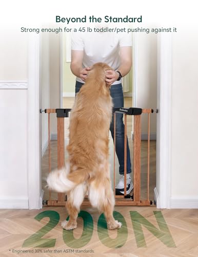 PressGuard Baby Gate for Stairs No Drilling