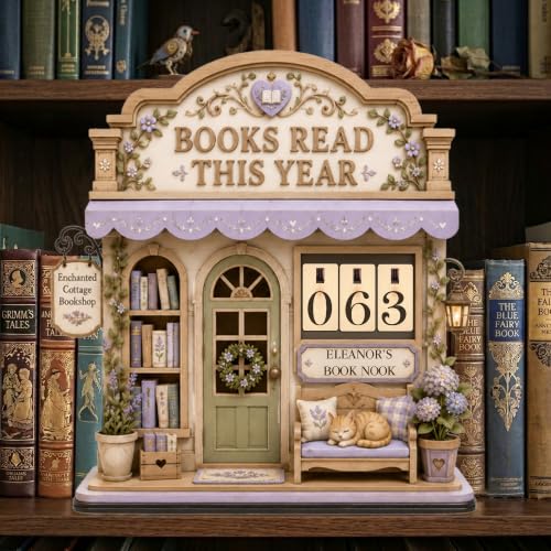 Personalized Books Read This Year Counter