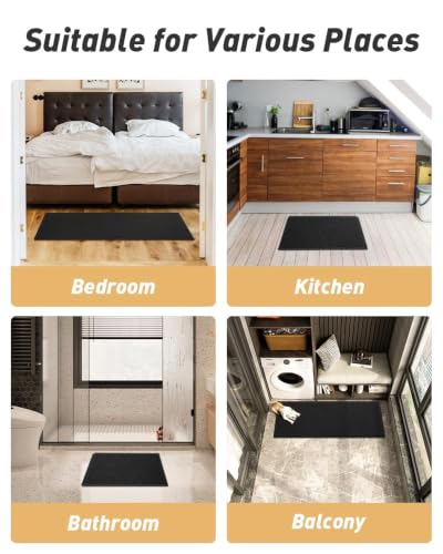 Upgraded Waffle Bath Mat