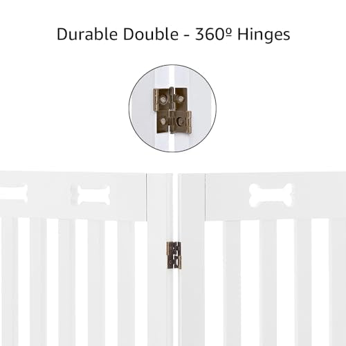 Free Standing Pet Gate for Dog Cat