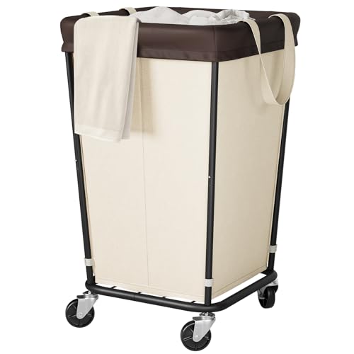 Laundry Basket with Wheels