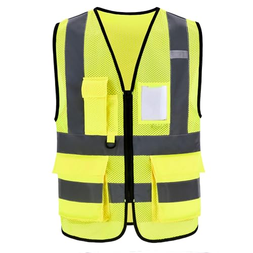 High Vis Safety Vest Reflective Strips