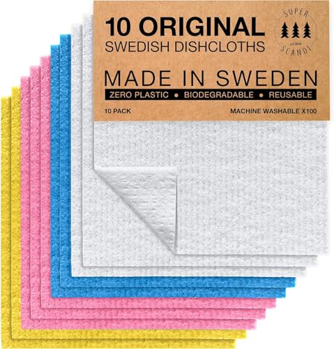 Swedish Dishcloths for Kitchen