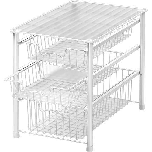Stackable Sliding Basket Organizer Drawer
