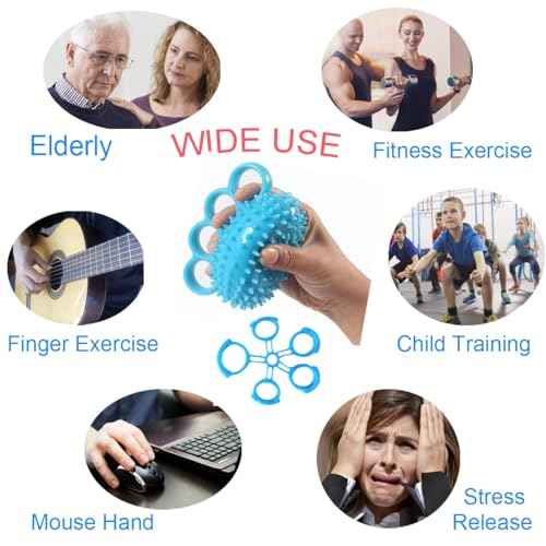 Hand Exerciser Ball and Finger Stretcher