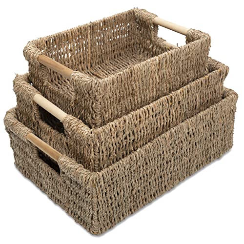 Hyacinth Large Wicker Basket