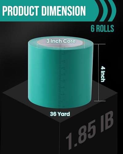 6 Rolls Vinyl Tape