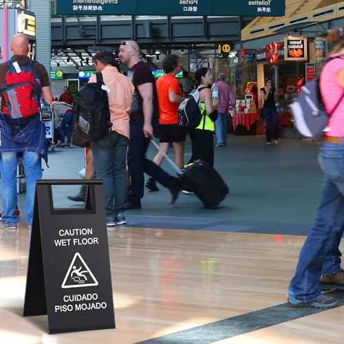 2 Pcs Wet Floor Sign