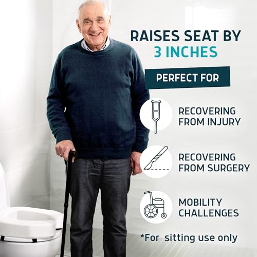 Raised Toilet Seat Foam Cushions