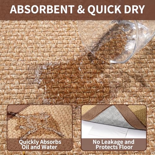 Kitchen Rugs Kitchen Mats for Floor Non Slip Washable