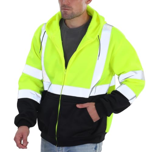 Class 3 High Visibility Sweatshirt for Men