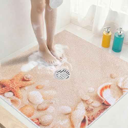 Square Shower Mat Non Slip