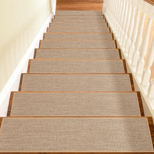 Non Slip Stair Treads for Wooden Steps Indoor