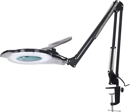 KIRKAS LED Magnifying Lamp with Clamp