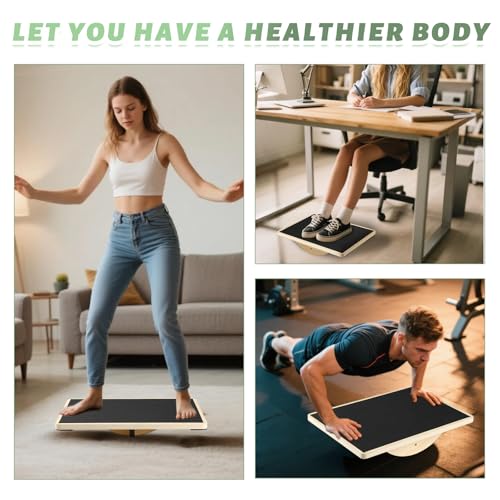Professional Wooden Balance Board for Adults