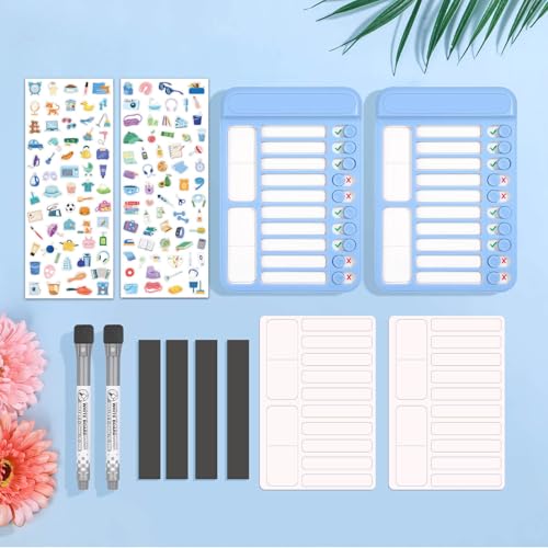 Dry Erase Chore Chart Chore Checklist Slider to Do List Board