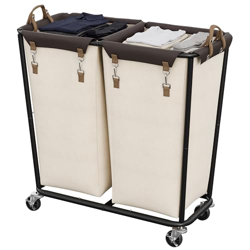 390L Extra Large Lanudry Hamper with Wheels