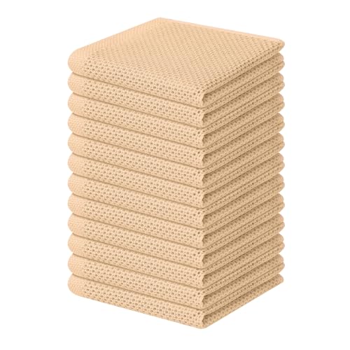 100% Cotton Waffle Weave Kitchen Dish Towels