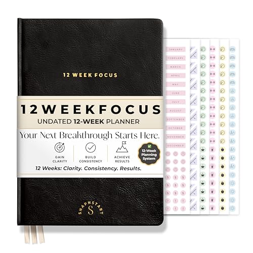 12 Week Focus Planner