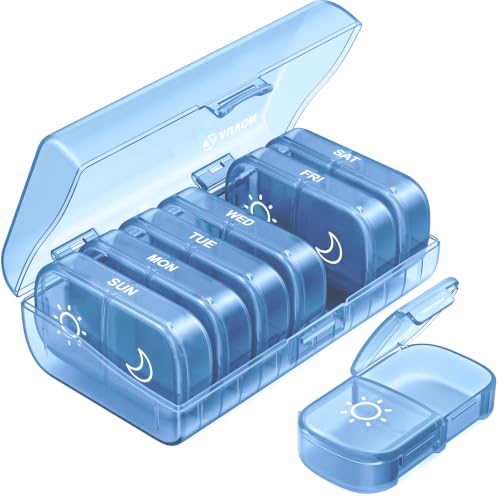 XL Weekly Pill Organizer 2 Times a Day