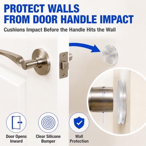 Clear Silicone Furniture Pads Cabinet Bumpers Wall Protection