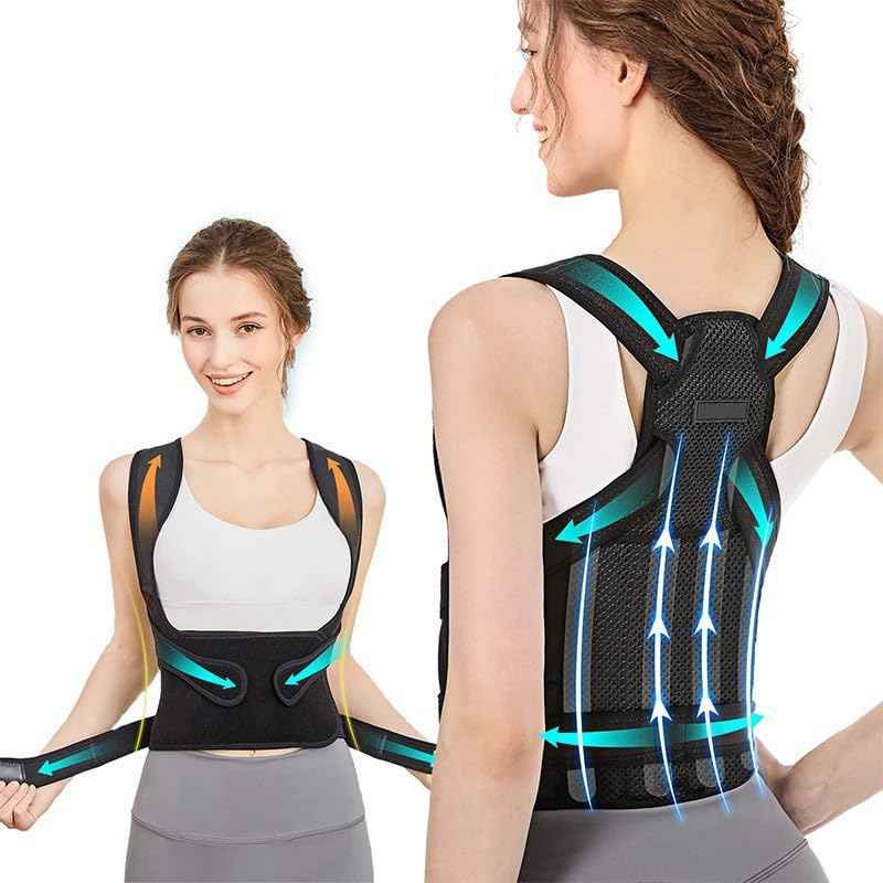 Adjustable Posture Corrector Back Braces for Women and Men