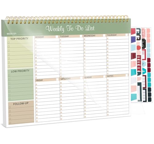 Weekly To Do List Notepad