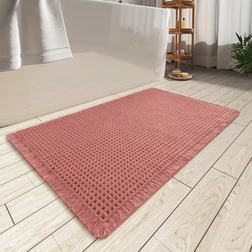 Upgraded Waffle Bath Mat