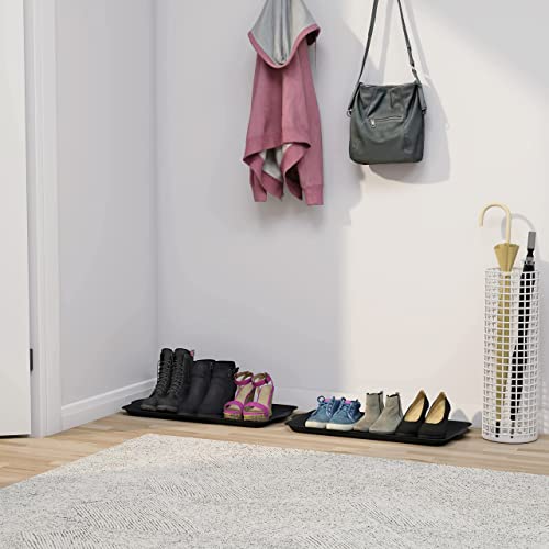 1 Pack Rubber Small Boot Tray for Entryway