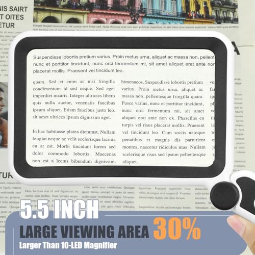 Magnifying Glass with Light