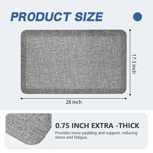 Anti Slip 7 8 inchs Anti Fatigue Kitchen Floor Mat