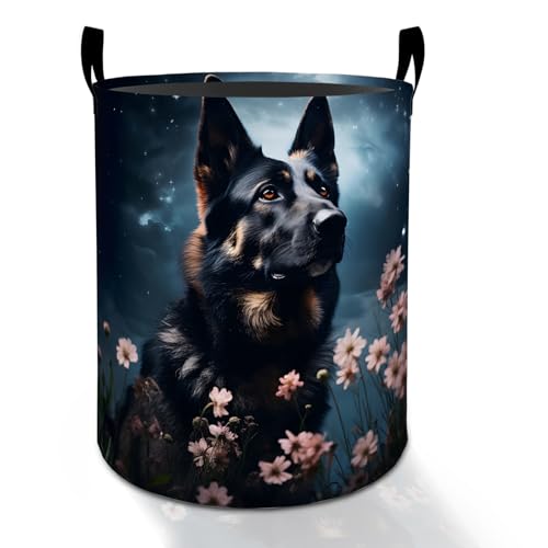Miniature Schnauzer Laundry Basket Hamper for Boys Girls Kids Adults