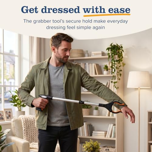 Flexible Grabber Pickup Stick for Reaching Aids