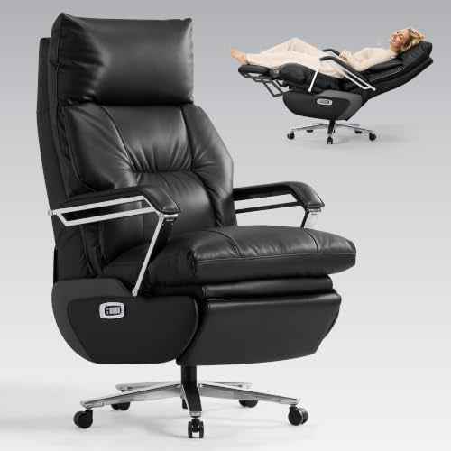 M80A Dual Motor Electric Executive Office Chair with Heat Massage Ventilation