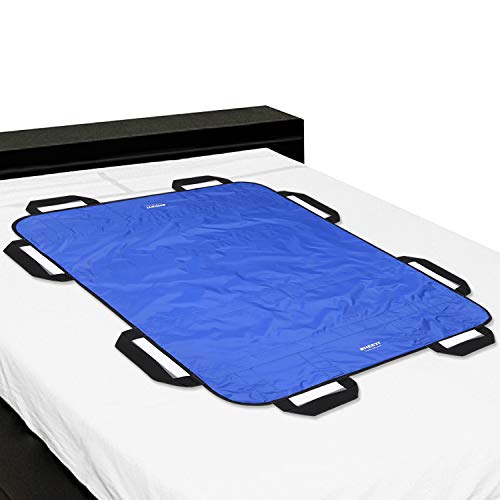 Multipurpose 48" x 40" Positioning Bed Pad with Reinforced Handles