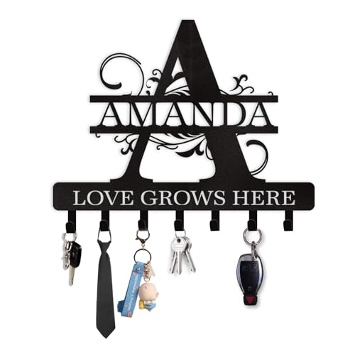 Personalized Key Holder for Wall